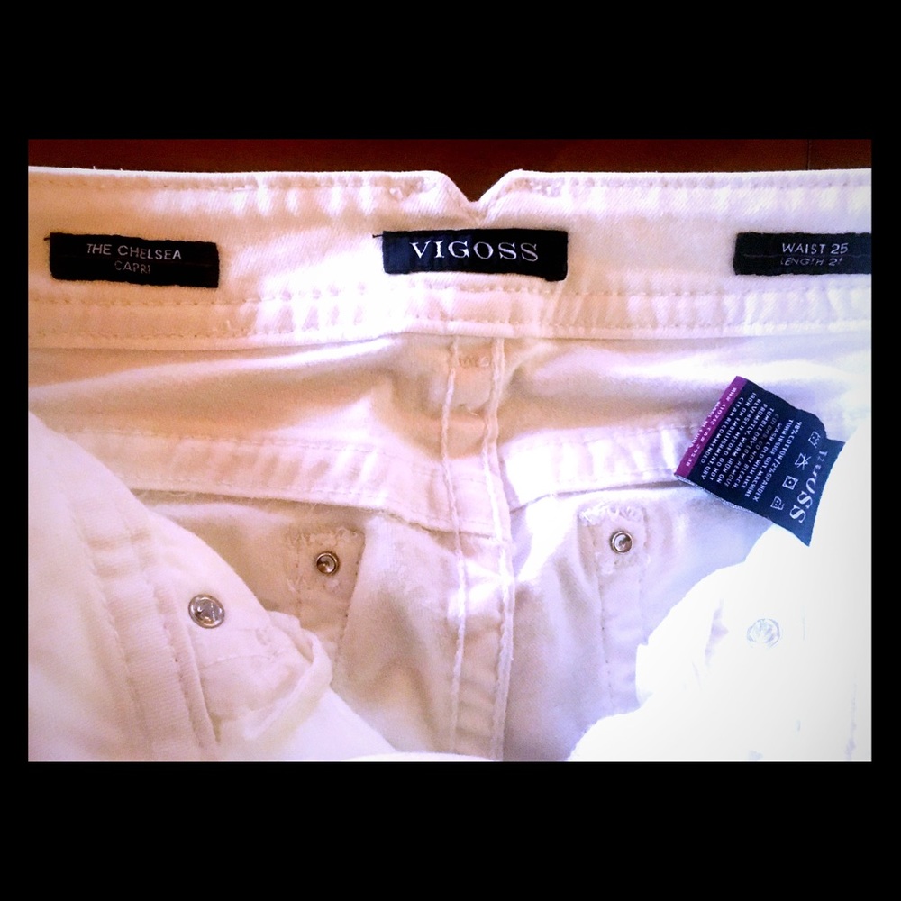 Vigoss The Chelsea Capri pants- Waist 25/Lenght 21